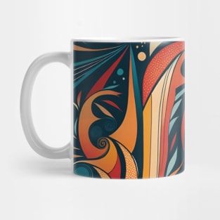 Abstract Leaves Mug